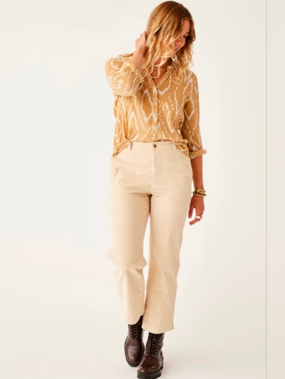 ❤️ CARVE DESIGNS REX HIGH RISE WIDE LEG CORD PANTS / TROUSERS, 0 (25)